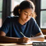 Home 11 영양사 자격증 합격률 높이는 법 - **Prompt:** A visually striking and inspiring image of a focused student, a young woman of diverse e...